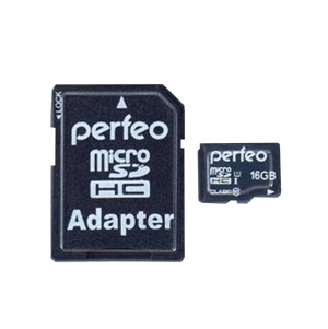 Карта памяти Perfeo Micro SD 16Gb Class 10