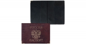 Обложка на Паспорт метал.углы
