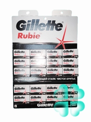 Лезвия д/бритья Gillette Platinum 5шт.(цена за шт)