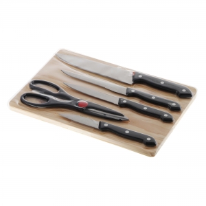 Набор для кухни (доска+ножи+ножницы)